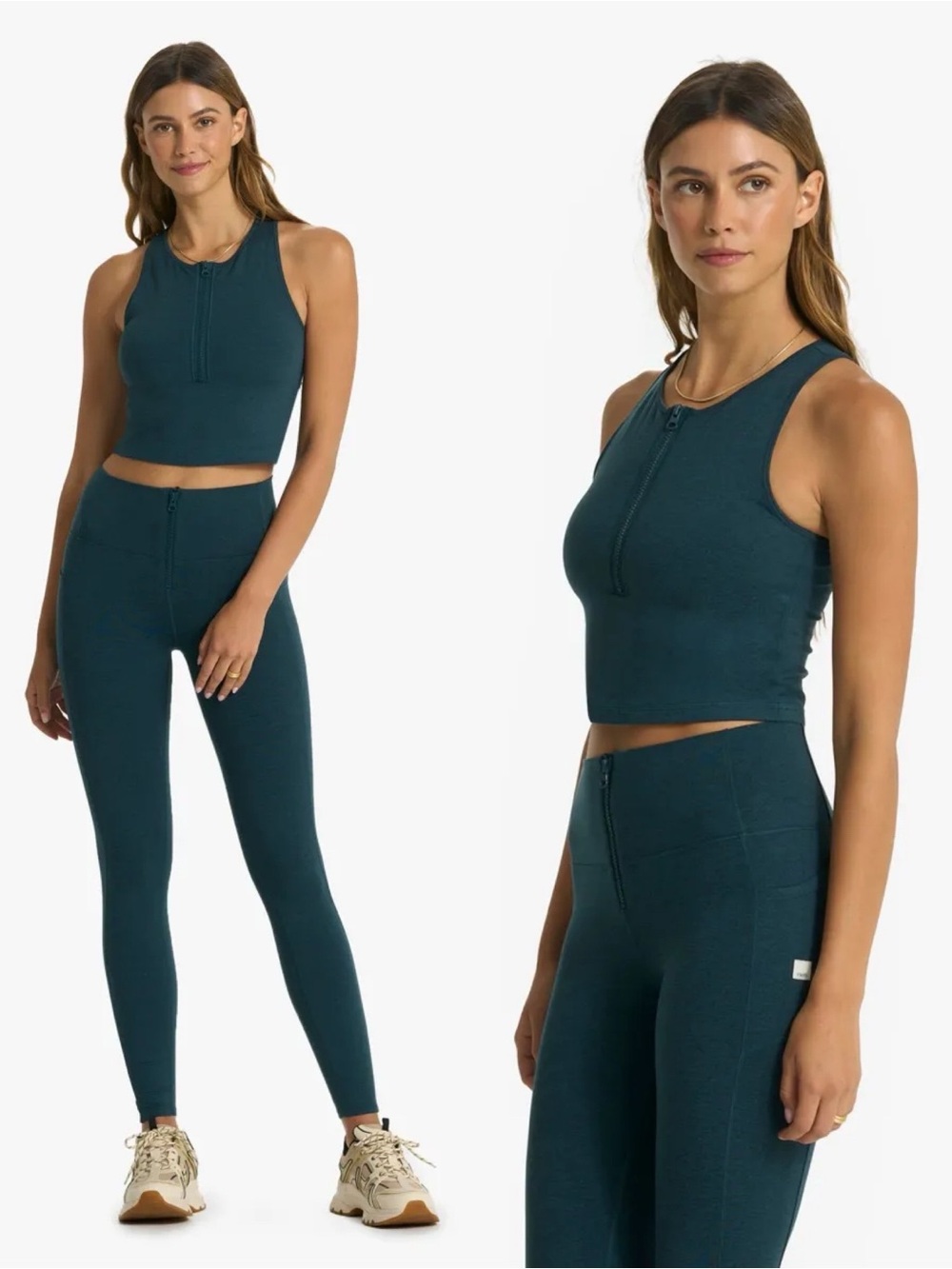 vuori | Zip-Front Legging